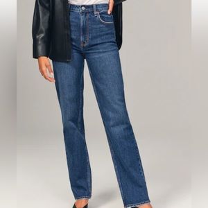 The ‘90s Straight Ultra High Rise Jeans Abercrombie & Fitch